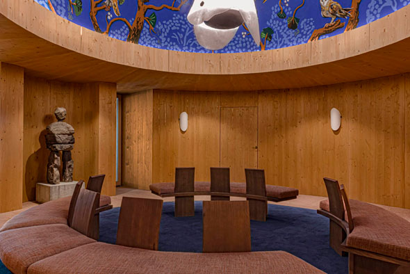 A very personal reinterpretation of the alpine style.