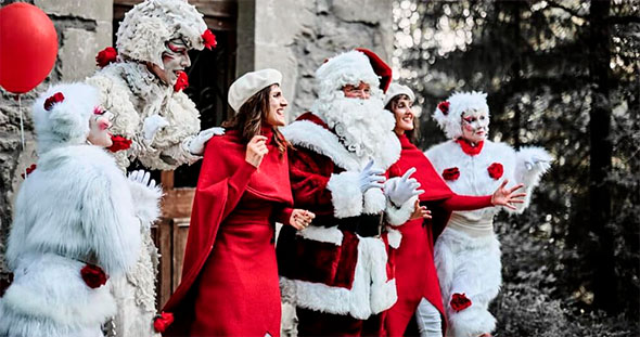 Méribel Christmas & New Year Events: Parades, Santa Arrival, and Fireworks