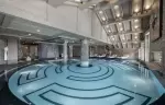 The indoor swimming pool at the Goji Spa, Le K2 Palace, Courchevel 1850