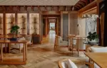 Parquet floor and forest windows in the refurbished Library