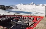 The terrace of Base Kamp by Ainata, Le K2 Altitude, Courchevel 1850