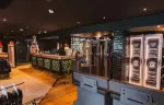 F7 Ski Boutique with rental skis and service counter at Fahrenheit Seven Courchevel