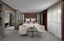 The interior of an Executive Room at Le K2 Chogori, Val d'Isere
