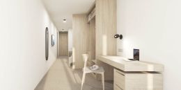 Standard single valley view room