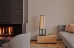 Junior suite with a fireplace at Aman Rosa Alpina.